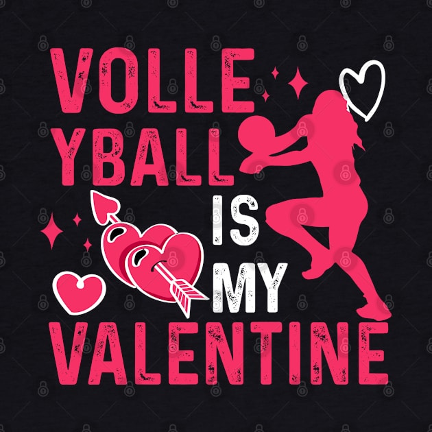 Volleyball is the valentine of love on the net by click2print